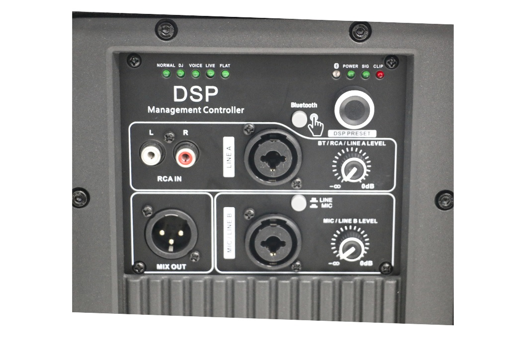 Zestaw V-TONE ASX ONE: Technologia DSP 